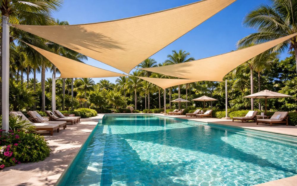 Premium Pool Shade Designs for Outdoor Comfort