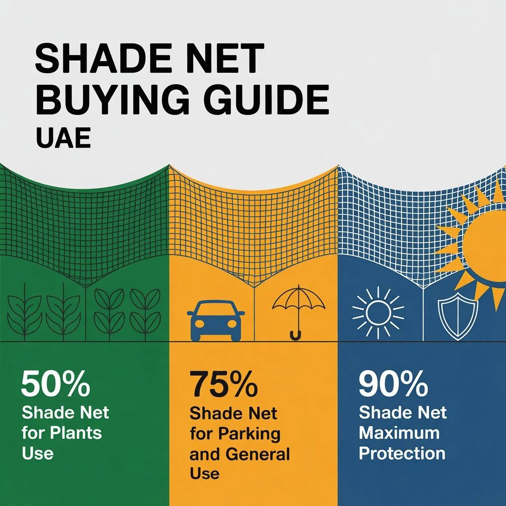 how to choose shade net in UAE